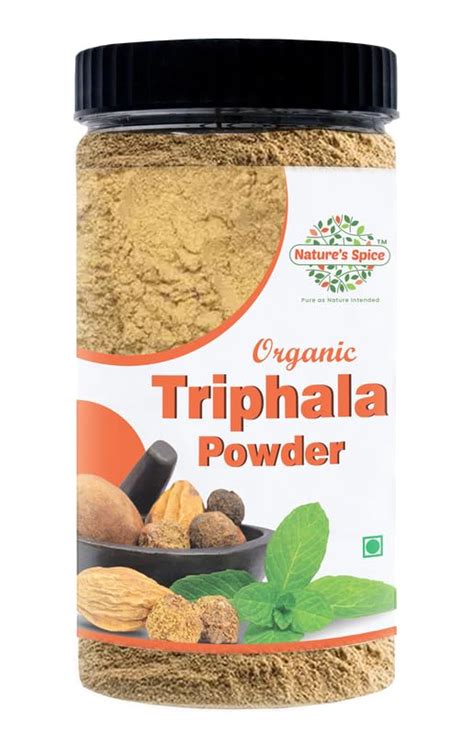 Nature's Spice Organic Triphala Powder - 250 Grams │ Combination of ...
