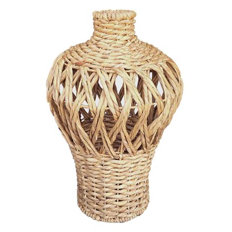 Honeybloom Natural Wicker Vase, 24"