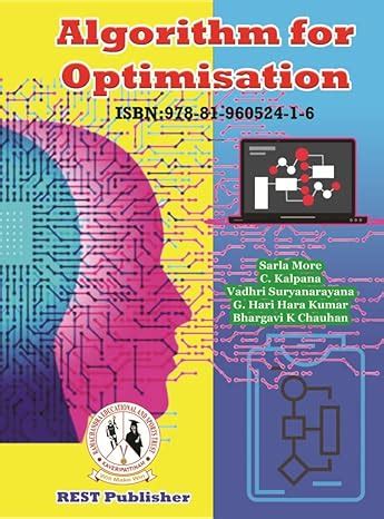 Buy Algorithm for Optimisation Book Online at Low Prices in India ...