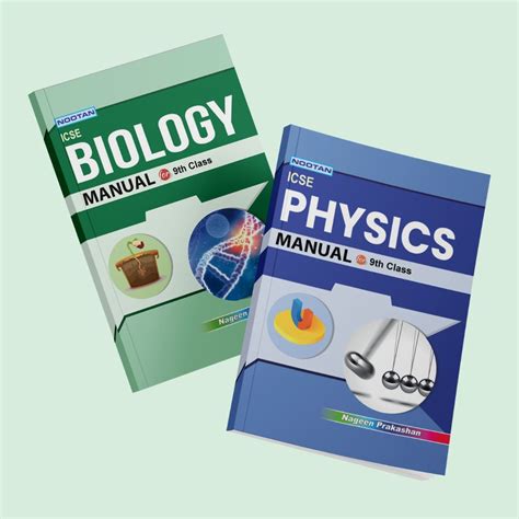 Nootan ICSE Lab Manuals Combo for Class 9 Physics & Biology|Nageen ...