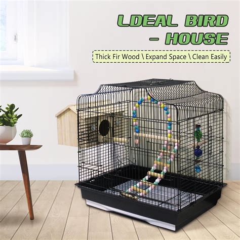 HiCaptain Bird Nesting Box Wooden Cockatiel Breeding India | Ubuy