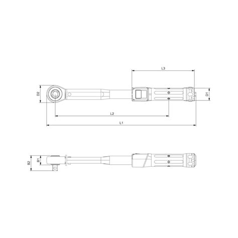 Buy Torque wrench push-through ratchet 1/2 inch online
