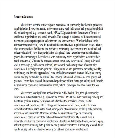 Image result for How to Write a Research Statement