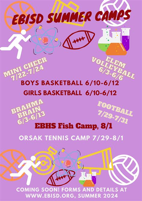 Summer Camps | East Bernard Independent School District