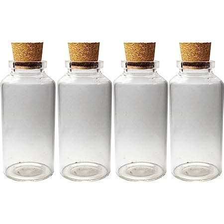 Buy Giftbash Glass Wishing Bottles With Cork Lid/Set of 9Pcs/50ml Each ...