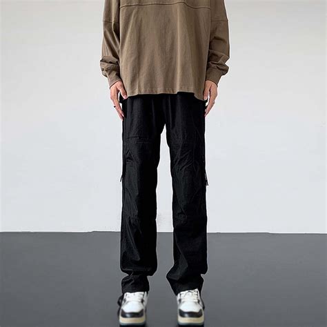 Pants for Men Loose Fit Baggy Sweatpants Casual Pant with Pocket ...