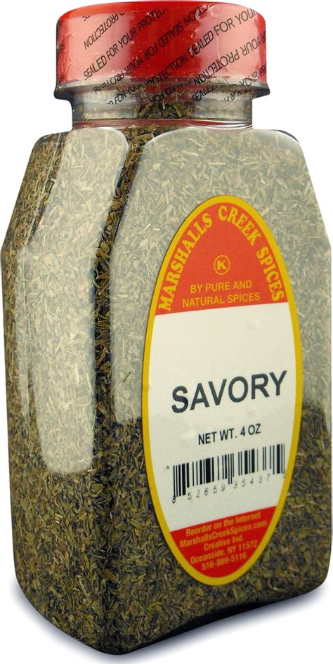 Amazon.com : Savory Spice Summer Savory Seasoning - Dried Savory Leaves ...