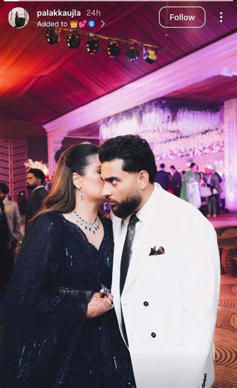 Karan Aujla's wife Palak stands with husband amid cheating allegations ...
