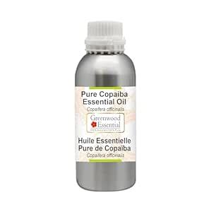 Greenwood Essential Copaiba Essential Oil (Copaifera officinalis) Pure ...