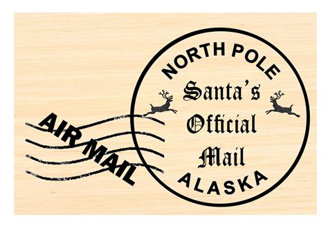 North Pole Stamp