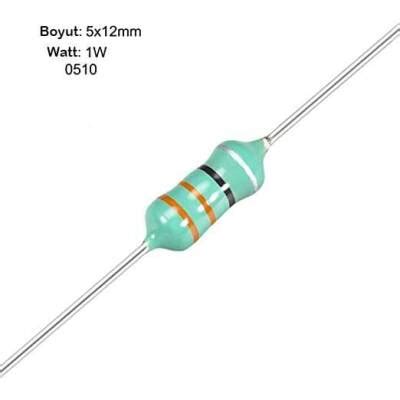 10uH 1W Resistor Type Coil - 0510 Motorobit - Motorobit.com