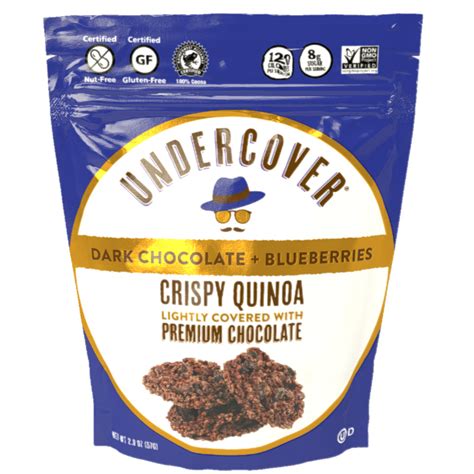 Undercover Quinoa - Dark Chocolate + Blueberries - Leese Enterprises