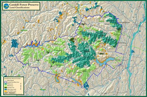 Map Of Catskill Region