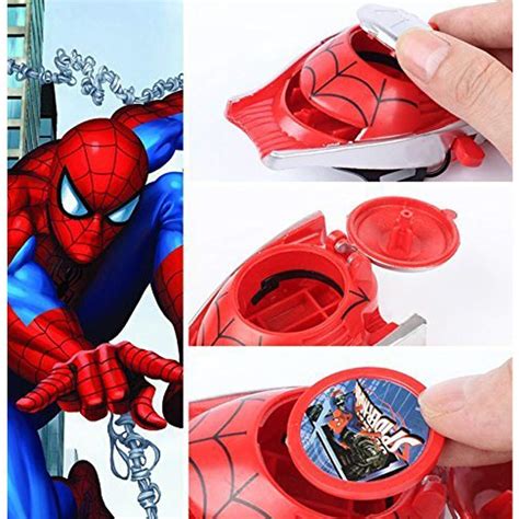Superhero SPI-DER Hand Gloves Disk Launcher Shooter Toys | LOYK59991-1 ...