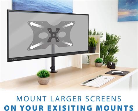 Buy Mount-It! VESA Mount Adapter Plate - Monitor and TV Mount Extender ...