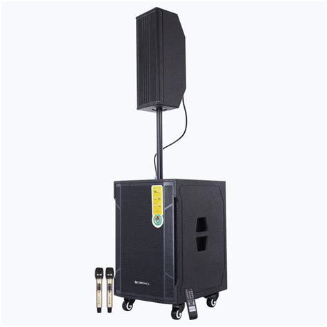 Zebronics Zeb-Mytho bluetooth trolley speaker 520W RMS | Echo/ Delay ...