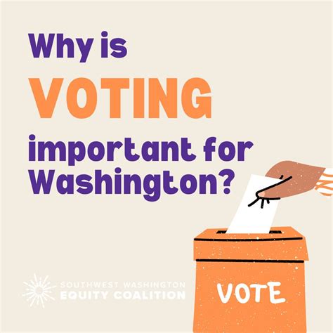 Why is voting important for Washington? | Southwest Washington Equity ...