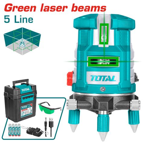 Total Self-leveling Line Laser ( Green Laser Beams ) – TLL305205