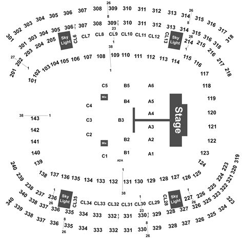 Gillette Stadium Seating Chart Detailed Gillette Stadium