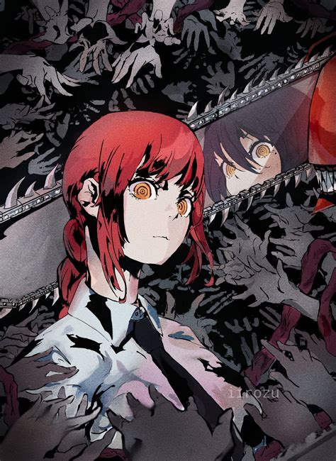 Makima is listening by Irozuu on DeviantArt