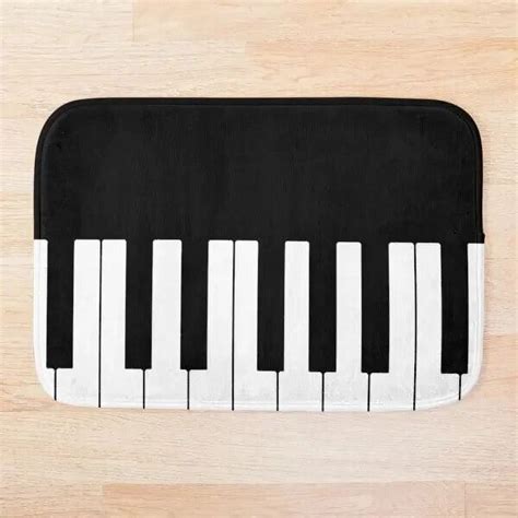 Piano Keys Bath Carpet Anti-Slip Doormat Home Entrance Doormat Bedroom ...