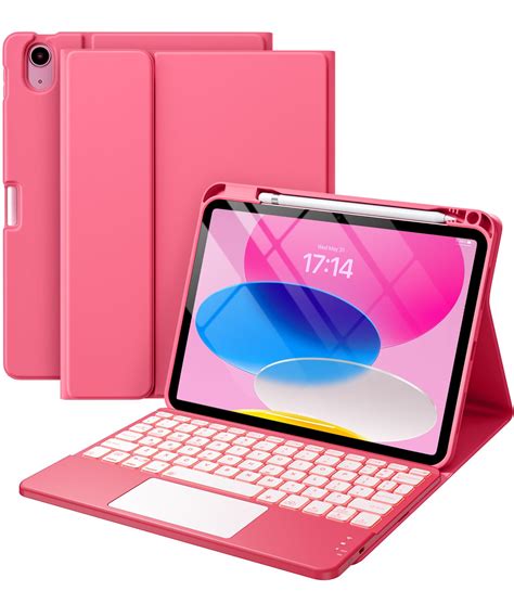 Harvopu Compatible for iPad 11th 10th Generation Case with Keyboard ...
