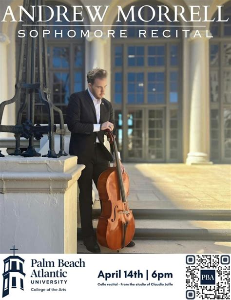 Recital of Andrew Morrell, Vera Lea Rinker Hall, West Palm Beach, 14 ...