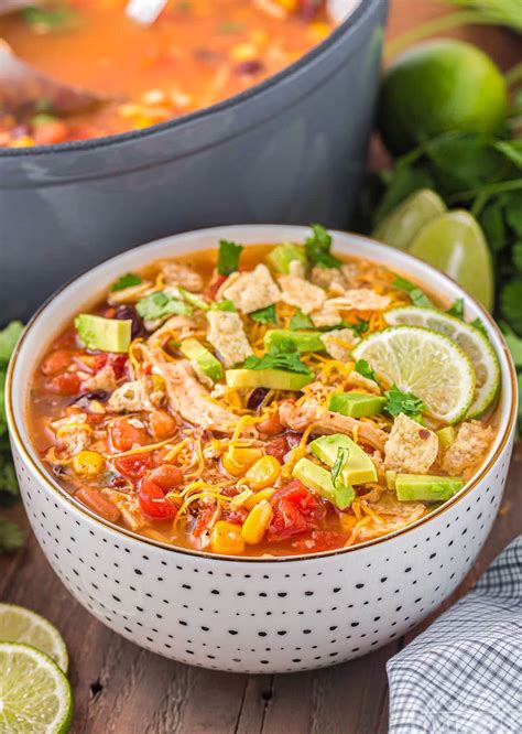 Chicken Taco Soup - Mom On Timeout