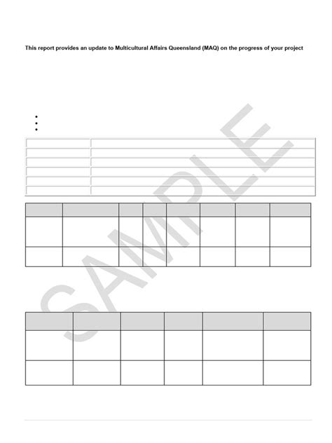 Image result for Progress Short Report for Project Example