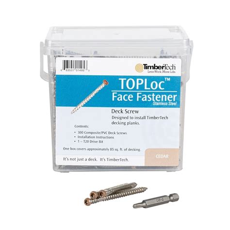 TimberTech #10 x 3-in Composite Deck Screws ( 300 -Per Box ) in the ...