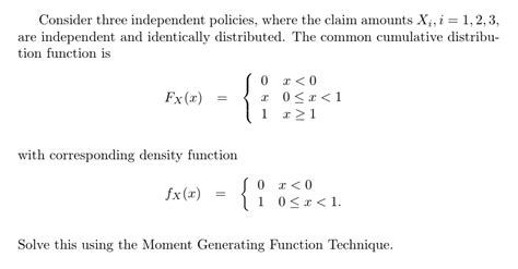 Moment Generating Function Problem 的图像结果