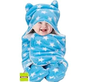 Swissberry Baby Blanket Newborn Combo Pack of Wearable Swaddle Wrapper ...