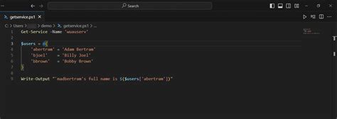 Image result for PowerShell Script in vs Code