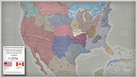 Map Of America Fallout