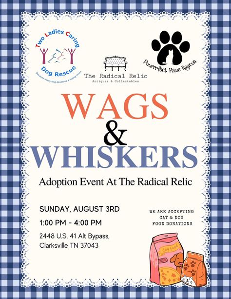 Wags & Whiskers Adoption Event, 2448 Highway 41A Byp, Clarksville, TN ...