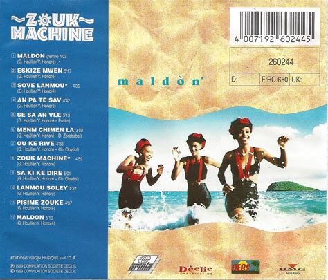 Zouk Machine Maldon 的图像结果