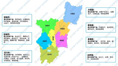 【产业图谱】2022年孝感市产业布局及产业招商地图分析-中商情报网