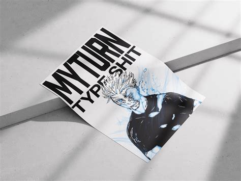 My Turn Type Sh*t Poster – Anime Manga Style Wall Art | Bold Motivatio ...