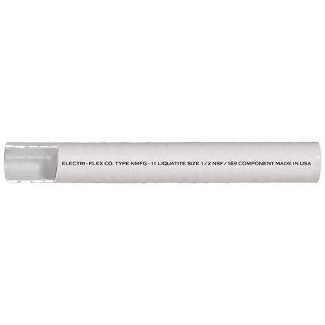 1/2 in Trade Size, White, Liquid Tight Conduit - 787L51|NMFG-11 - Grainger