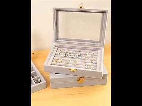 Fancy Items - Modulyss Ring Jewellery Box for Girls Women, Jewelry ...