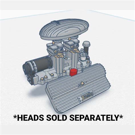 Archivo STL Thickstun Flathead V8 Admisión 🚙 ・Modelo de impresora 3D ...