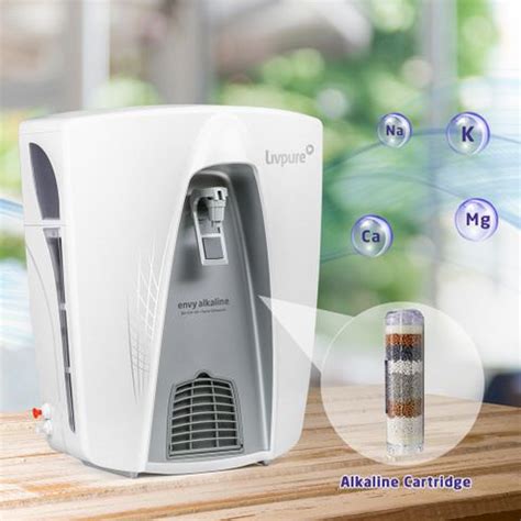 LIVPURE LIV-ENVY-ALKALINE 8 L RO + UV + UF + TDS + Alkaline Water ...