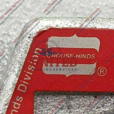 CROUSE-HINDS HEAVY DUTY EXPLOSION PROOF DOUBLE PUSH BUTTON SWITCH DS454 ...