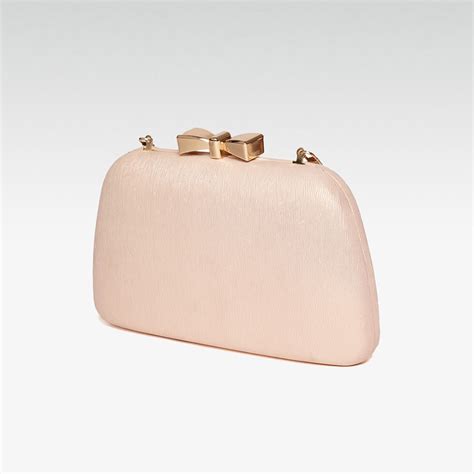 Buy Twenty Dresses By Nykaa Fashion Magical Meadow Rose Gold Clutch Online