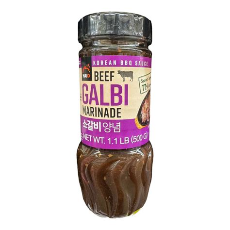 HAIO Beef Galbi Marinade Korean BBQ Sauce – ZHICAY FOODS