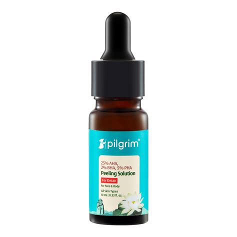 Pilgrim 25% AHA + 2% BHA + 5% PHA Peeling Solution 10ml For Face & Body ...