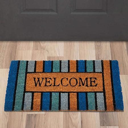 Buy Home Centre Printed Door Mat (Blue, Coir, Standard) Online at Low ...