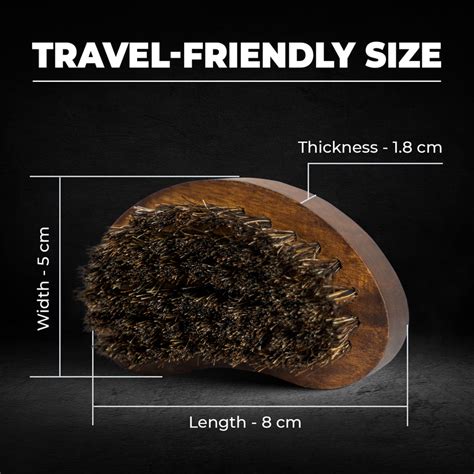 Beardo BOAR Bristle Beard Brush |Beard Brush for Men – Beardo India