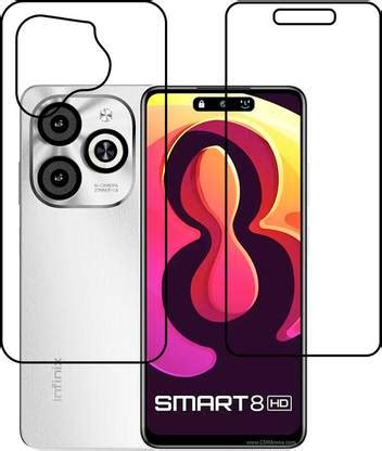 RapTag Front and Back Screen Guard for Infinix Smart 8 HD (Not A ...