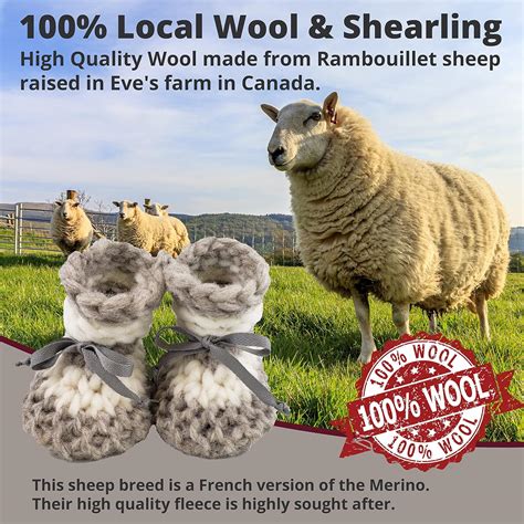 Buy Woolies Kids Baby Sock Boots Unisex | Handmade 100% French Merino ...